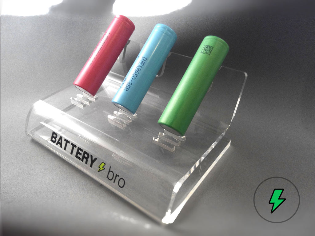 Free Gift: 18650 Battery Stand - 18650 Battery | BATTERY BRO
