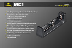 MC1 Charger - 18650 Battery | BATTERY BRO - 6