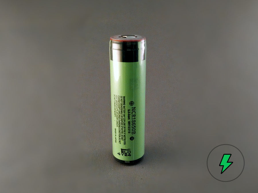 Panasonic NCR18650B (Protected, Button-top) - 18650 Battery | BATTERY BRO