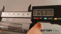 Panasonic NCR18650BD - 18650 Battery | BATTERY BRO - 2