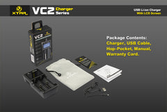 VC2 Charger (Kit) - 18650 Battery | BATTERY BRO - 4