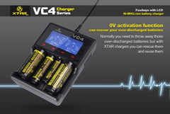 VC4 Charger (Kit) - 18650 Battery | BATTERY BRO - 5