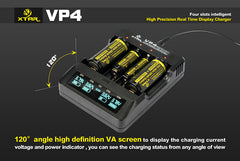 VP4 Charger (Kit) - 18650 Battery | BATTERY BRO - 6