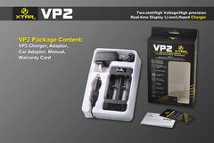 VP2 Charger (Kit) - 18650 Battery | BATTERY BRO - 9