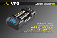 VP2 Charger (Kit) - 18650 Battery | BATTERY BRO - 5