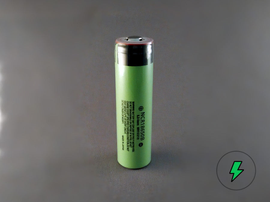 Panasonic NCR18650B (Unprotected, Button-top) - 18650 Battery | BATTERY BRO