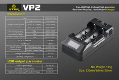 VP2 Charger (Kit) - 18650 Battery | BATTERY BRO - 8